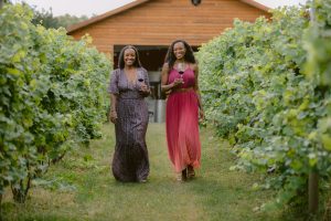 Shaunna Cooper and Shayla Smith - Owners of Wine Spencer